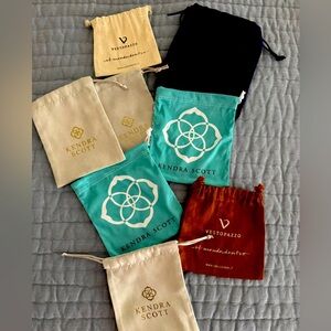 Kendra Scott and Vestopazzo Jewelry Pouches
